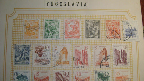 74 Estampillas De Yugoslavia Varias Epocas   Lote Xiv-205 1