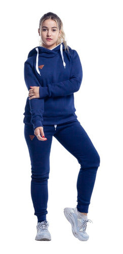 Women's Jogger and Hoodie Set in Fleece with Sherpa Lining Sizes S to XXL - Art. 15 5