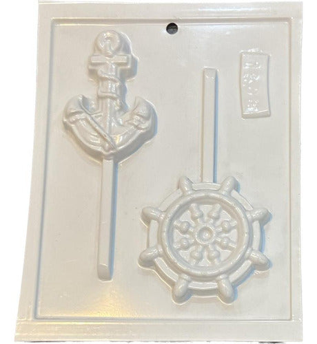 Plastichook Nautical Plaque - Lighthouse, Anchor, Sailboat, Helm, Nautical Boat 3