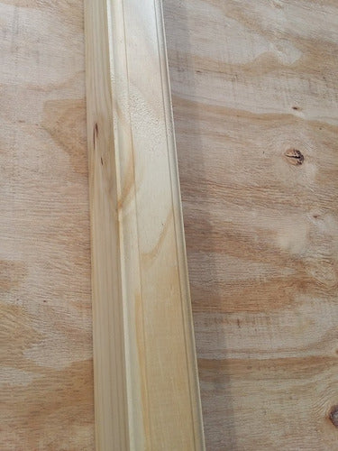 Premium Molded Pine Elliottis Wood Beam (2 x 6 x 3.05 meters) 8