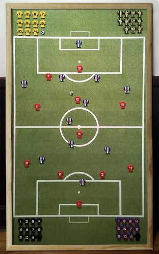 Modeler Magnetic Soccer Tactic Board 60cm x 35cm + Marker 2