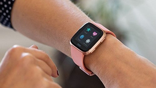 Malla Para Fitbit Versa 2/versa/lite/se Durazno / L 1