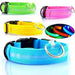 CC LED Light Collars for Pets - Rechargeable XS-S-M 0