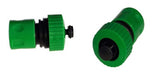 Berta 2 Plastic Sprinklers + 2 Quick Connectors 3/4 + Coupling Hose 4