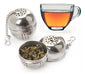 2 Infusores Cha Coador Inox Difusor Peneira Corrente Bolinha 0