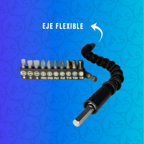 Generic Flexible Drill Extension + Bit Set 2