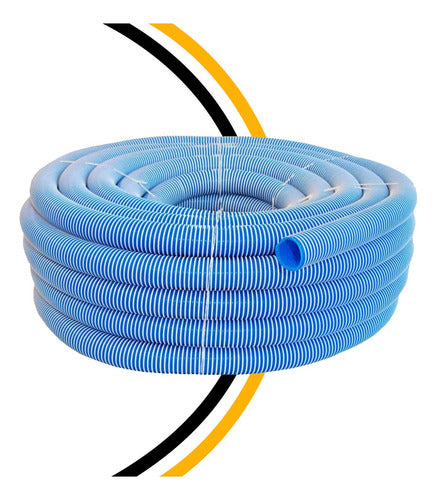 30-Meter Floating Hose Roll 1 1/4 for Swimming Pools 0