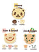 Cutezcute Animal Friends Cortador De Alimentos Deco Kit Y Se 4