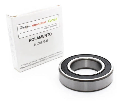 Rolamento 6006 Lavadora Brastemp Consul Original W10897149 4