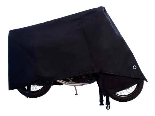 Waterproof Motorcycle Cover with Buckle Closure + Storage Bag 1