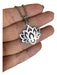 Lotus Flower Surgical Steel Yoga Chakra Energy Necklace Bud 1