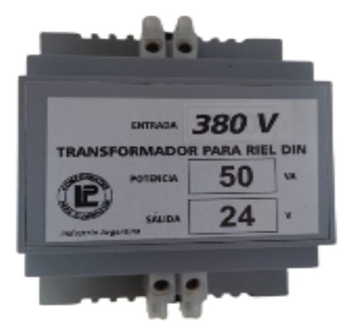 Trafo Para Riel Din 380 V / 24 V 50va Tableros Bomba 0