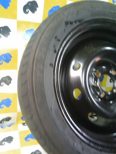 Estepe Fiat Idea C Pneu Dunlop Aro 15 195 55r15 4