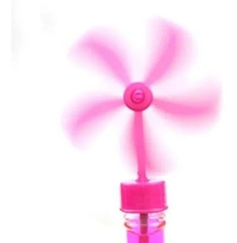 Super Burbuja 6 Large Bubble Wands with Pinwheel Souvenir Surprise 1