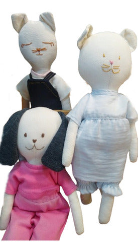 ACCESIBBLE Fabric Dolls for Children and Decor 2