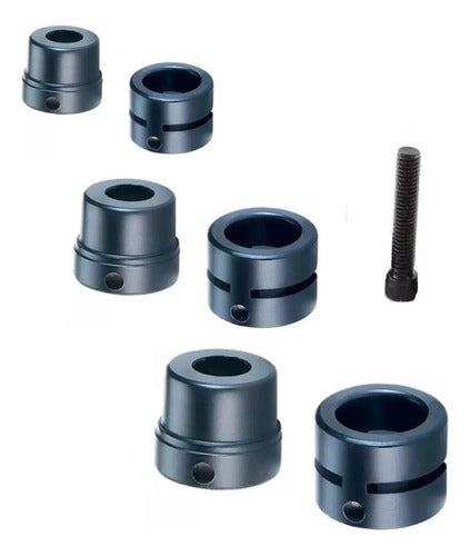 Ravi 20-25-32mm Teflonated Grooved Nozzle Set for Thermofuser 0