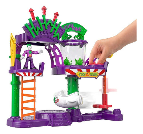 Fisher-Price Casa Del Guasón / Joker Juguete Villano Batman Dc 3-8 Años 1