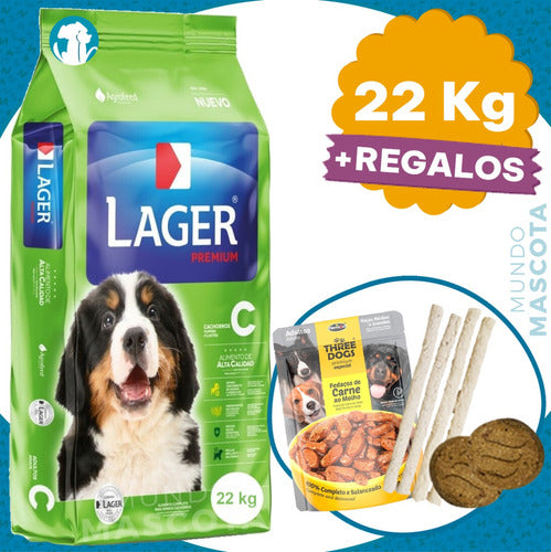 Lager Premium Puppy Food 22 Kg 0