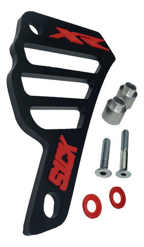 Sick Racing Cubrecarter Plastico Negro Con Calco Mas Cubre Piñon Tornado 5