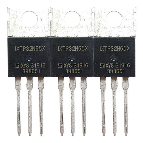 32n65 - Ixtp32n65x - P32n65x - Mosfet  650v  32a ( 3 Peças ) 0