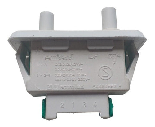 Interruptor Doble Heladera Electrolux Dc34 Dc38 Original 3