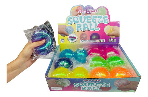 Toys Eleven Squishy Pelota X1 Squeeze Ball Fidget Toys Antistress 0