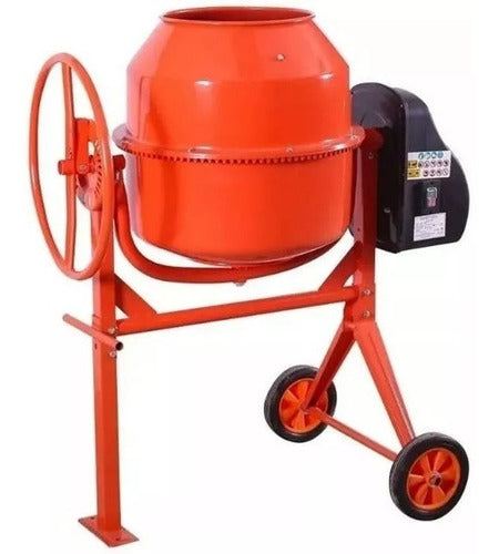 Hormigonera 140 L Volante Trompito  3/4 Hp  Economica 0