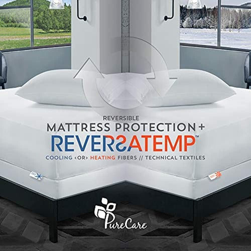 PureCare ReversaTemp 5-Sided Mattress Protector 1