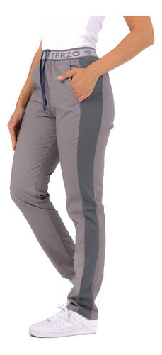 Medical Pants Terzo* Unisex Shapy Medium Grey Arciel+Jersey 0