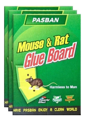 Trampa Rata Ratones Ulra Adhesivo Sin Veneno Mouse .x8 Un. 2