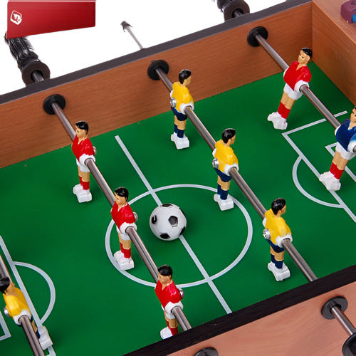 Mini Portátil De Mesa Fútbol Soccer Juego De Conjunto Con Do 0