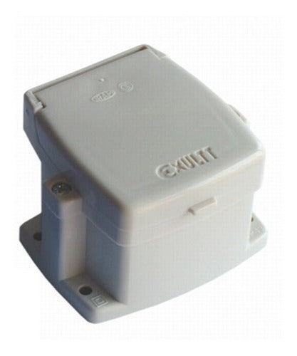 Exultt Outdoor Rated 1 Gang Capsule Box with 1 Power Outlet 4