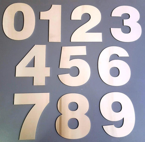 Stainless Steel House Numbers - Misiones Design 0