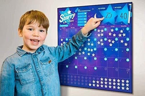 My Starry Chart Grafico De Tareas Interactivo 3 En 1, Calen 1