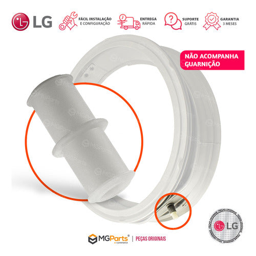 Conector Saída Água Lava E Seca LG Wd1409 Wd1410 Wd1411 5