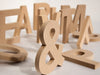 Letras Hechas En Mdf 10cm. Para Decoración - Letras Caladas 1