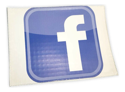 Estudiotremo Reversible Individual Facebook Table Mat 30x40 0