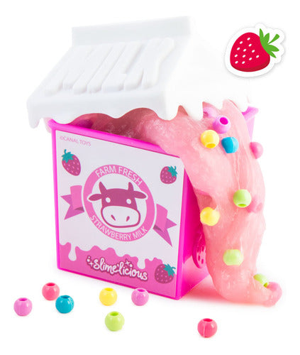 Playset 08cm Pack X1 Slimelicions Slime Shaker Milk 1