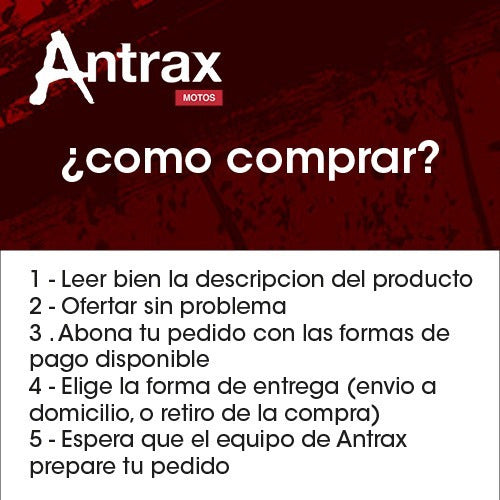 Antrax Eje Cambio H Cb 190 Original 1