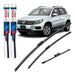 Bosch Wiper Blade Kit Tiguan 12/ - Ap24/ap21 + Rear 0