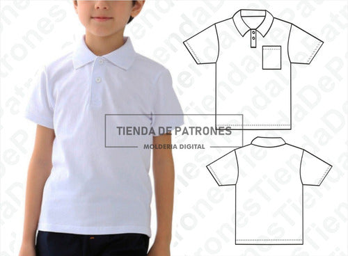 Universo Imprimible Molde Imprimible Chomba Niños Unisex Talles 10/12/14/16 1