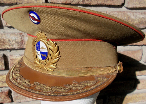 Gorra General Y Presidente Rou  1930/40s Ejercito Uruguay 1