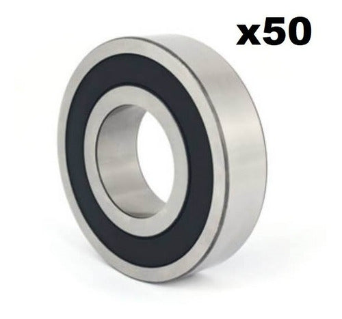 Rodamiento 6005 2rs Imp (25mm X 47mm X 12mm) - 50  Uni. 1