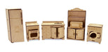 Dollhouse + 30 Complete M3 Fibrofacil Furniture Set! 3