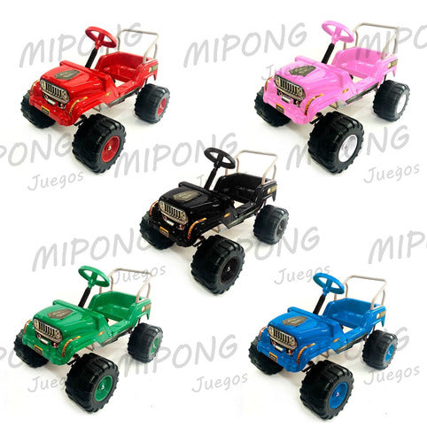 Katib Karting A Pedal Infantil Jeep Carrocería PVC (Sin Luz) 1