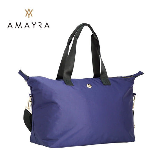 Large Sport Style Textile Bag Amayra + Clutch Envelope 1