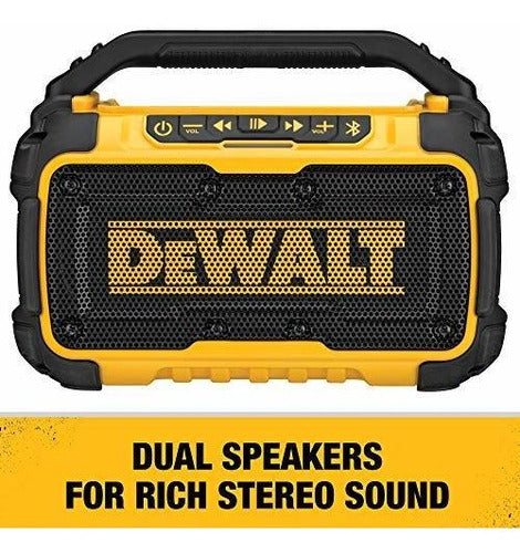 DeWalt Bluetooth DCR010 20V Max Jobsite Speaker 2