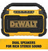 DeWalt Bluetooth DCR010 20V Max Jobsite Speaker 2