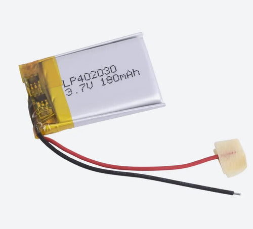 Rechargeable Lithium Polymer Battery 402030 3.7V 180mAh 0