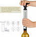 Pirotech Wine Vacuum Pump + Silicone Bottle Stopper 3